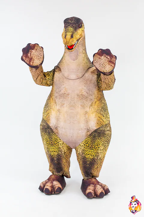 Mascottepak Stegosaurus – vooraanzicht
