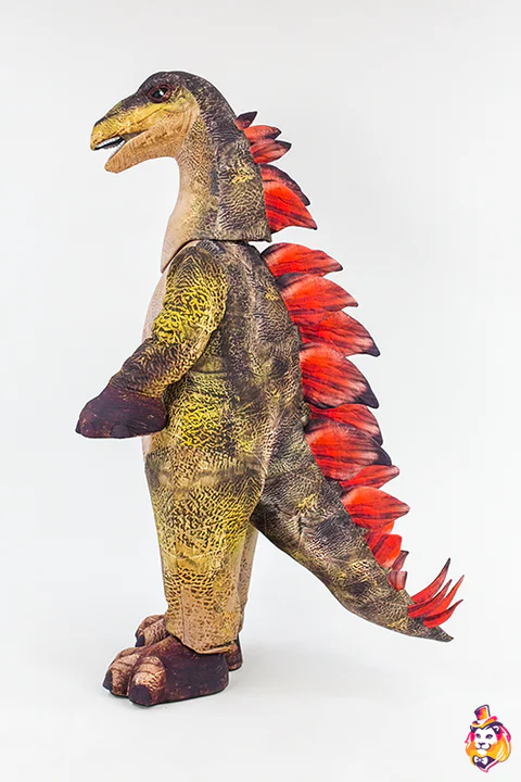Mascottepak Stegosaurus – zijaanzicht