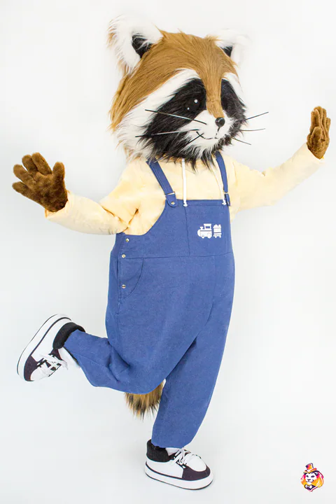 Mascottepak Wasbeer Timo – foto 4