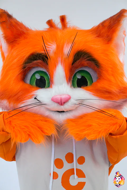 Mascottepak Kater Simon – detail