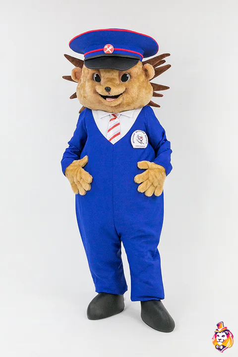 Mascottepak Egel Spoorwegman