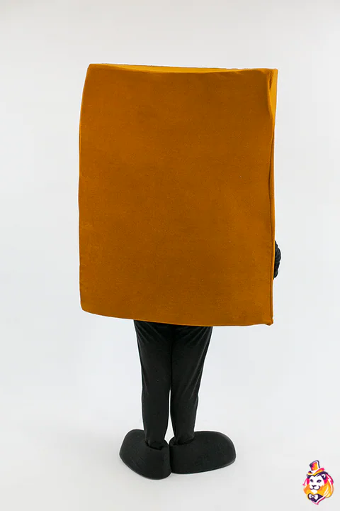 Quadro – costume per animatori, vista posteriore