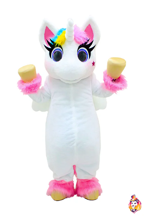 Mascottepak Regenboogeenhoorn
