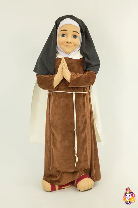 Nun Mascot Costume
