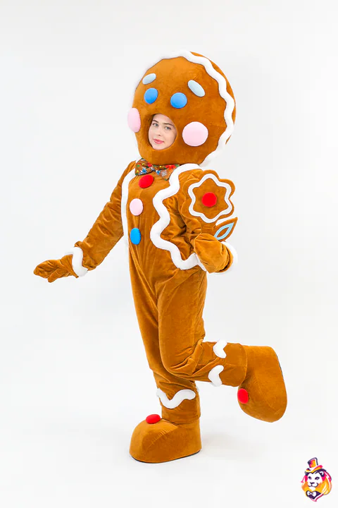 Gingerbread Cookie entertainer costume — photo 4