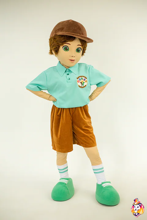 Talented Boy Mascot Costume