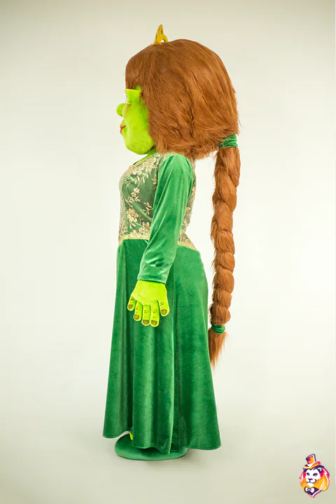 Princess Philicia mascot costume — side view