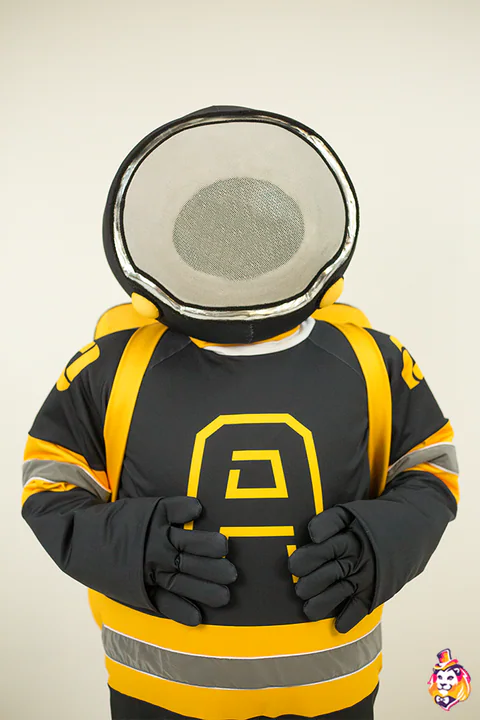 Astronaut – Maskottchen-Kostüm, Detail