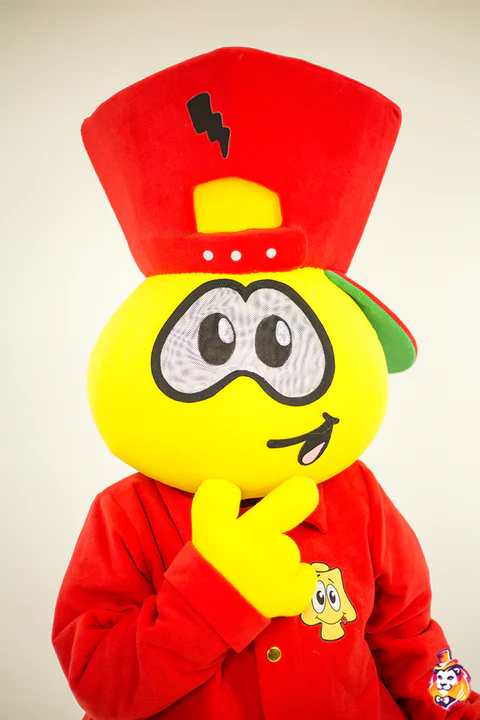Mascottepak Funkotoshka – detail