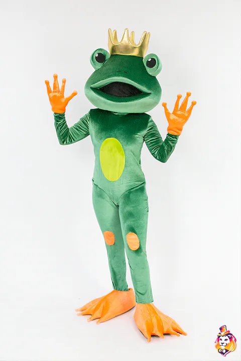 Mascottepak Kikkerprinses