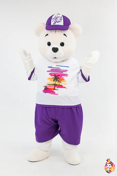 Purple Outfit Let's Go for Mascots