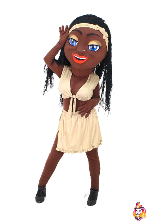 Mascottepak Afrikaanse Suzanne