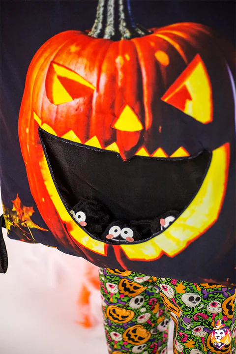 Trap Halloween Pumpkin prop — detail