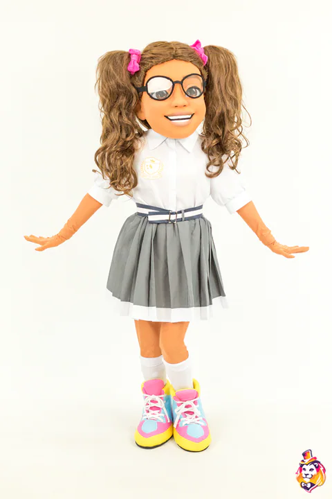 Girl Jade Mascot Costume