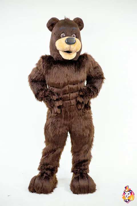 Bear Sportik Mascot Costume