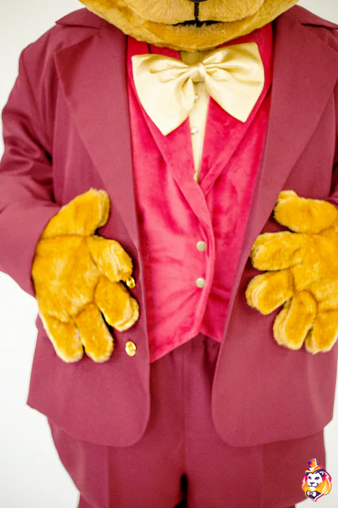 Theatrical Bear mascot costume — detail
