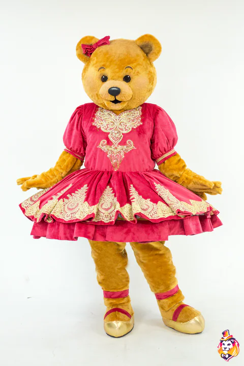 Mascottepak Ballerinabeer