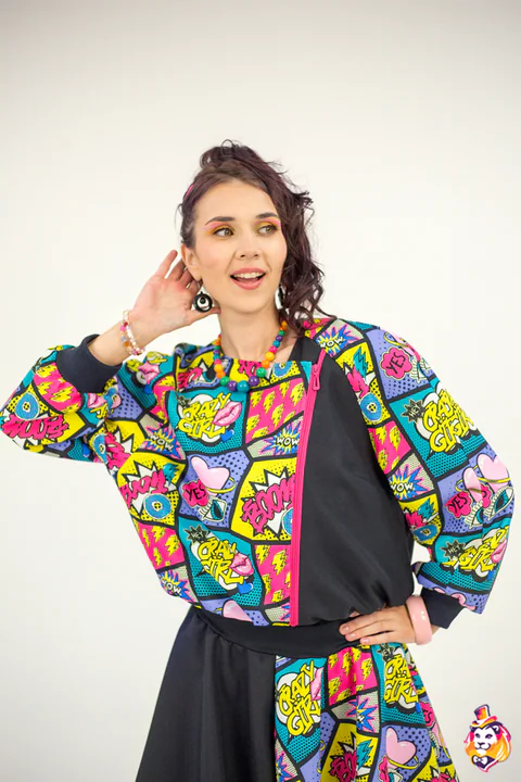 Kostým pro animátory Lady Bum – detail