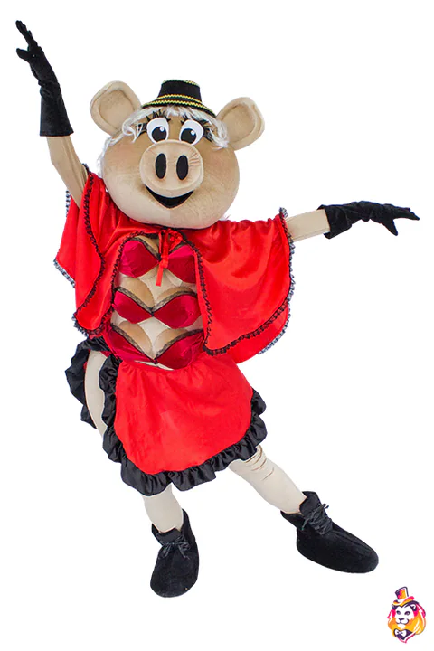 Mascottepak Varkensstripster Angela