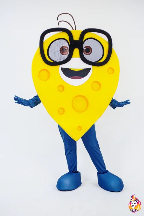 Piece of Cheese Mascot Costume