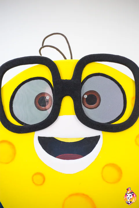 Mascottepak Stuk kaas – detail