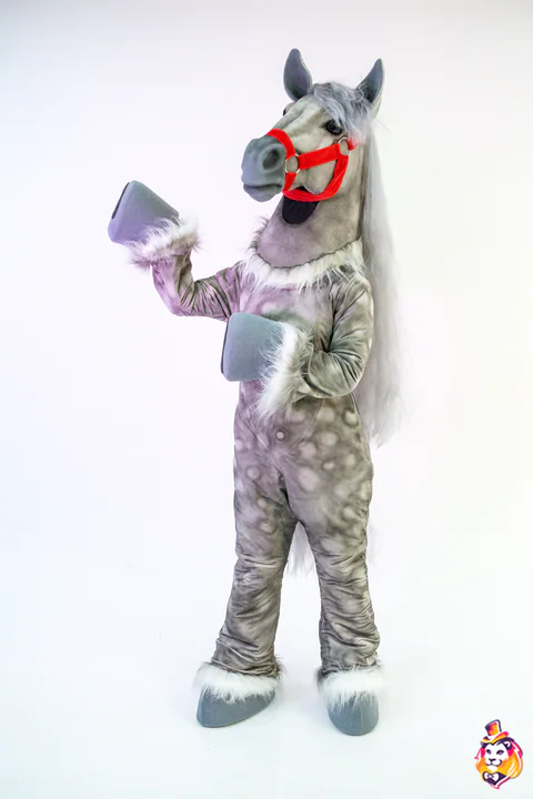 Mascottepak Paard Rook