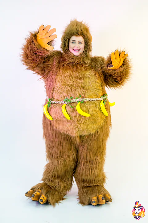 Mascottepak Junglegorilla