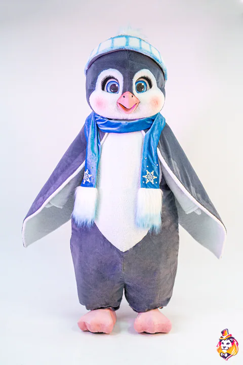 Pinguin Schneeball – Maskottchen-Kostüm