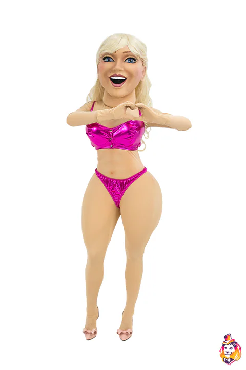 Mascottepak Stripster Lucia