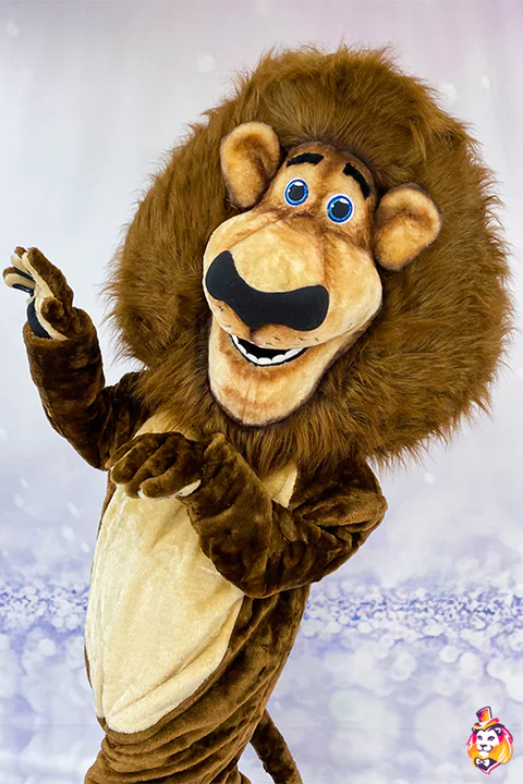 Mascottepak Leeuw Mike – detail