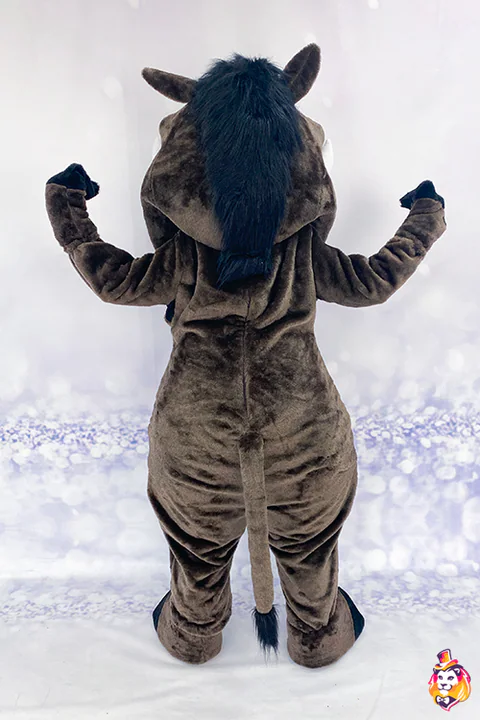 Mascottepak Wrattenzwijn – achteraanzicht