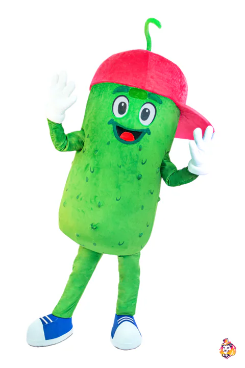 Cucumber Good Boy Mascot Costume