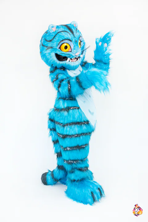 Tiger Mirage – Maskottchen-Kostüm, Foto 4