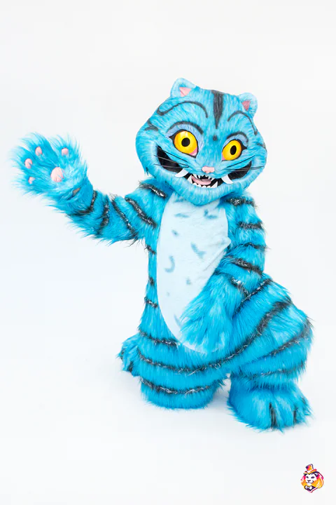Tiger Mirage – Maskottchen-Kostüm, Foto 5