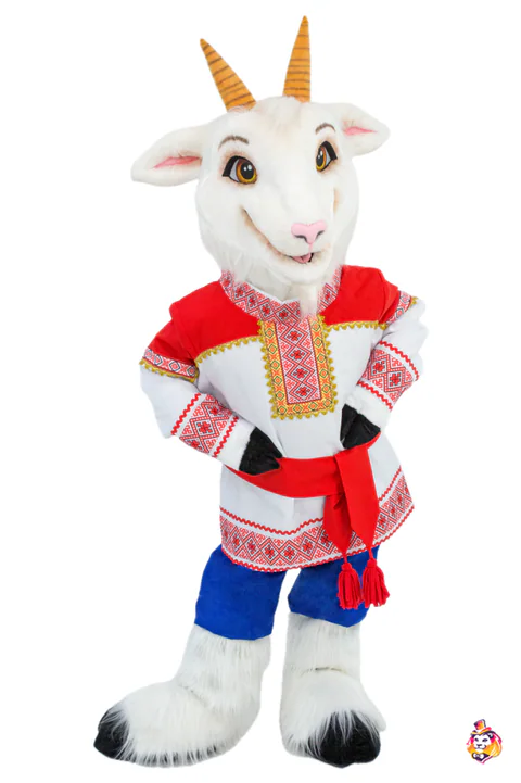 Costum de mascotă Țapul Ieremia