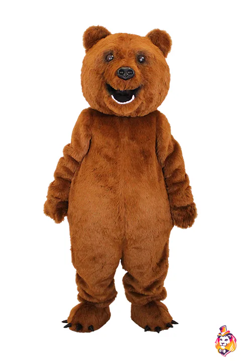 Mascottepak Bosbeer – vooraanzicht