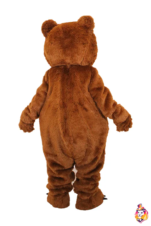 Mascottepak Bosbeer – achteraanzicht