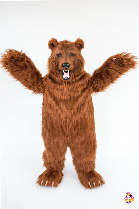 Mascottepak Beer uit het bos