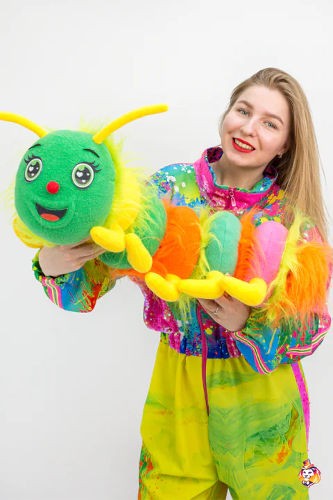 Collapsible Caterpillar Party Prop