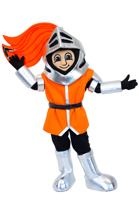 Brave Knight Mascot Costume