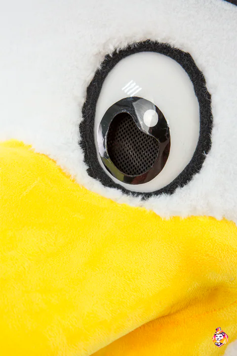 Mascottepak Meeuw Kapitein – detail