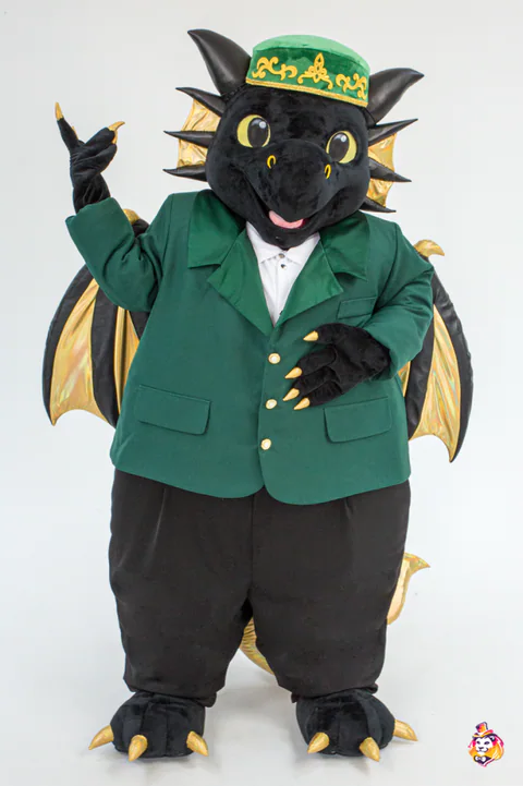Wise Dragon Mascot Costume