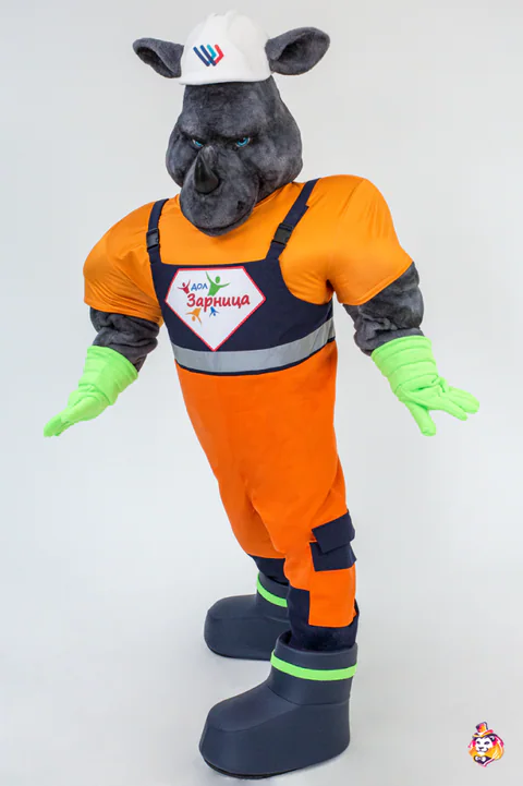 Mascottepak Neushoorn
