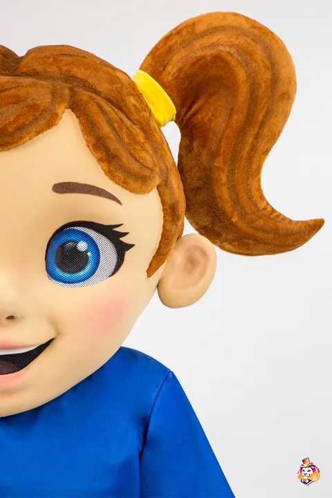 Mascottepak Zomerkampmeisje – detail