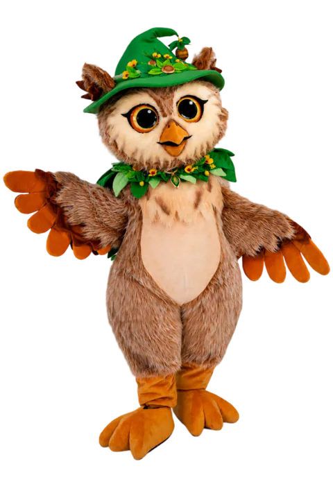 Magical Forest Owl Mascot Costume