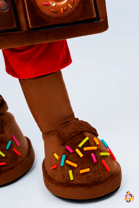 Mascottepak Chocoladereep – detail