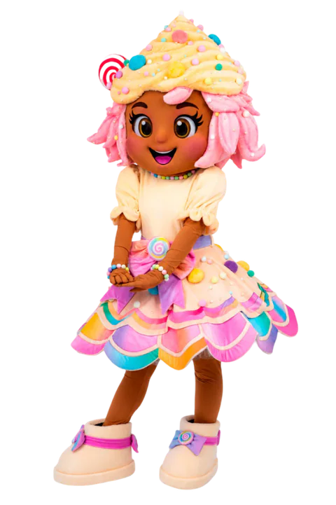 Mascottepak Suikermeisje