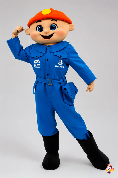 Mascottepak Mijnwerkersjongen