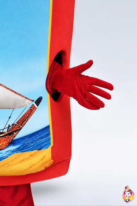 Mascottepak Snackzak – detail