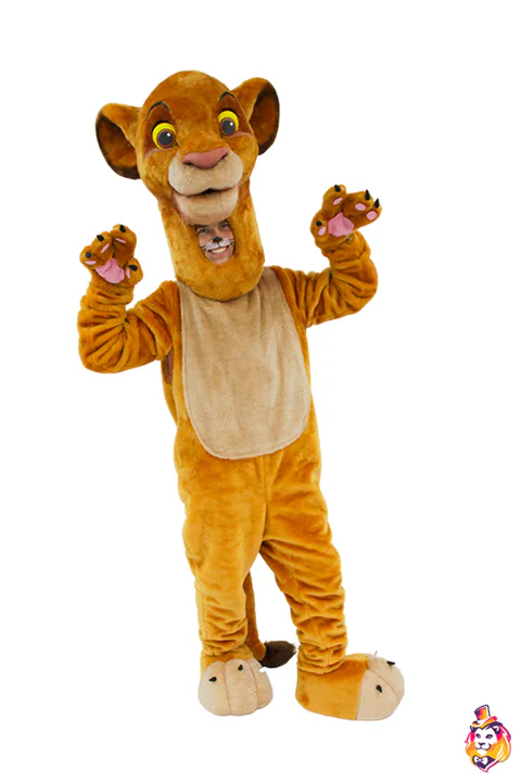 Lion Cub with Red Tuft Party Entertainer Costume